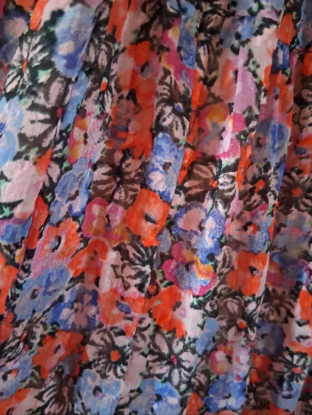 Rebecca Taylor Off-Shoulder Cosmic Floral Dress Size 4 - Picture 6 of 14